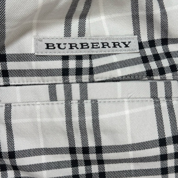 Authentic Burberry Golf Nova Check Plaid Pants Women’s 14 Gray Black - Picture 4 of 10